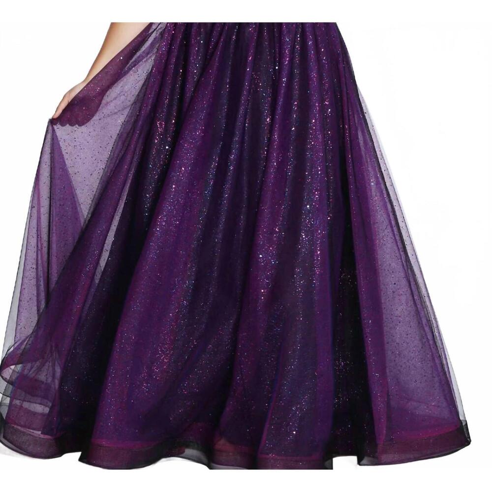 NEW SYDNEY'S CLOSET asia gown in purple